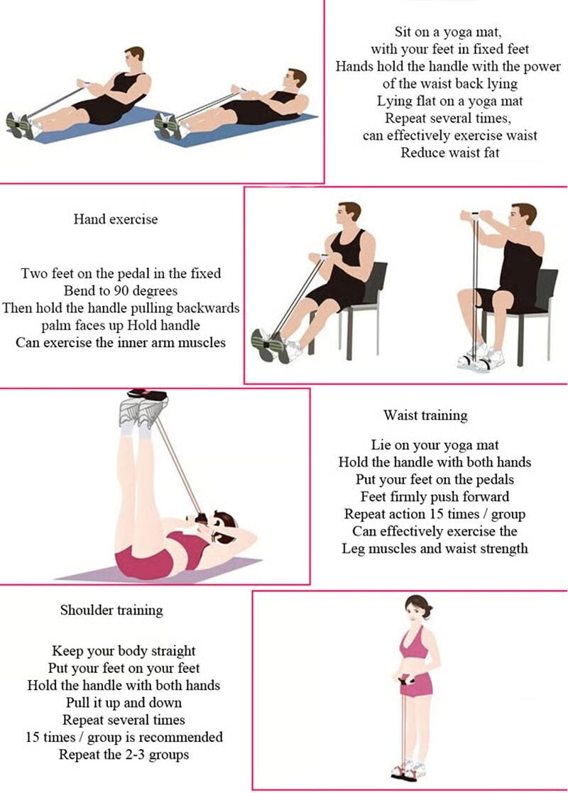 MACHOBAND™  Resistance Band Fitness Equipment