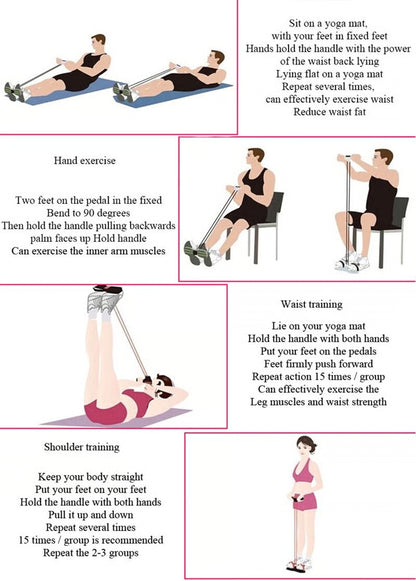 MACHOBAND™ Full-Body Resistance Band – Home Workout Tool